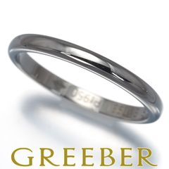 カルティエ リング 1895 クラシックウェディング 2mm 49号 Pt950 #189225