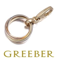 カルティエ トリニティ ペンダントトップ スリーカラー チャーム K18YG/WG/PG #187958