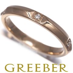 ティファニー リング ダイヤ ダイヤモンド トゥルーバンド 6P 9号 K18PG #188359