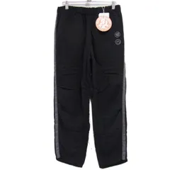 新品 定価21.780円☆HYSTERIC GLAMOUR ヒステリックグラマー サイドライン パンツ レディース キュプラトラックパンツ ブラック