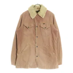 Wrangler (ラングラー) ×N.HOOLYWOOD WRANGE COAT エヌハリウッド ランチコート ファー 細畝コーデュロイ ジャケット ピンク/ベージュのサムネイル