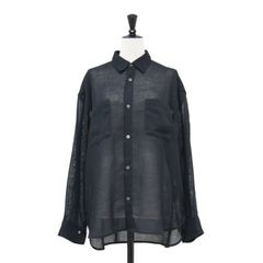 IENA】 シアーメッシュ シャツ ブラック F 25AW - メルカリ