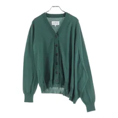 Maison Margiela (メゾンマルジェラ) COTTON CARDIGAN カシミヤ混 コットンカーディガン グリーン レディース S51HA1037のサムネイル