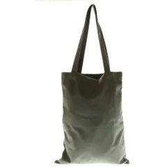 DRKSHDW (ダークシャドウ) ロゴ刺繍 キャンバストートバッグ ブラウン