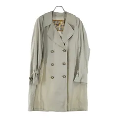 BURBERRYS (バーバリーズ) 80S イングランド製 裏地ノバチェック犬柄 ライトコットン スプリングコート ベージュ