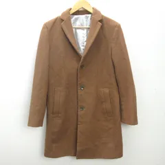 t■シップス/SHIPS ウールチェスターコート■茶系【メンズL】MENS/45【中古】のサムネイル