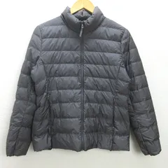 U■ユニクロ/UNIQLO ウルトラライトダウン【L】灰/LADIES/4G【中古】■