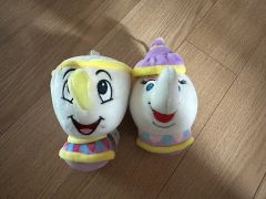 ディズニー 美女と野獣 チップ＆ポット夫人 ガールズインぬいぐるみ