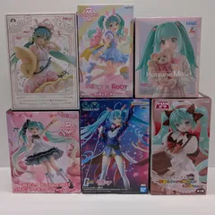 初音ミク　フィギュア　６点セット　E