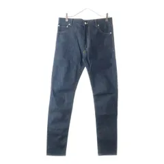lideal (リデアル) レザーパッチ ジップフライ スキニー デニム パンツ ブラック 95281005のサムネイル