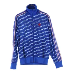 adidas (アディダス) AK9001 トラックジャケット ブルー/レッド