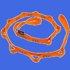Nylon Daisy Chain Sling, 120cm, 16mm, Aid Climbing, UIAA Certified, Rappel, CE, Aerial Yoga, 22kN, Hammock, Climbing Sling, GM Strap Belt