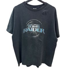 【VINTAGE】TOMB RAIDER MOVIE T-SHIRT ヴィンテージ トゥームレイダー Tシャツ ムービー 映画