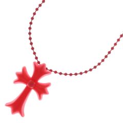 Chrome Hearts BS FLEUR PENDANT レッド シリコン - メルカリ