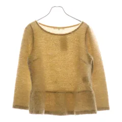 ANAYI (アナイ) ウール混 クルーネック長袖Tシャツ カットソー レディース ベージュ 15227-35-11-380のサムネイル