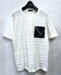 BLACK LABEL CRESTBRIDGE|ブラックレーベル クレストブリッジ ジャガード ポケット Tシャツ