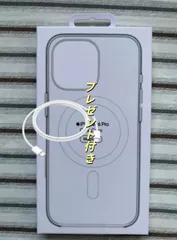 新品 MagSafe対応 純正互換品iPhone 16 Pro クリアケース