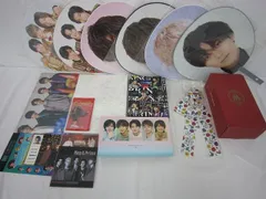  中古品 King & Prince 永瀬廉 CONCERT TOUR 2019 他 うちわ ペンライト クリアファイル パンフレット 等 グッズセット