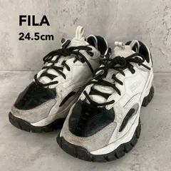 FILA フィラ レイトレイサー RAY TRACER TR 2 スニーカー シューズ 靴 厚底 ダッドスニーカー カジュアル ストリート スポーツ ランニング ウォーキング トレーニング ホワイト UFW24024-102   24.5cm ★ ■■