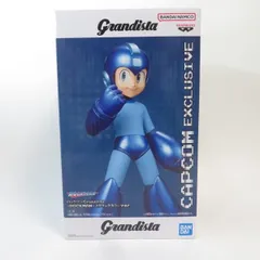 中古 未開封品 Grandista ROCKMAN ロックマン メタリックカラーver. カプコン限定 BANDAI NAMCO/バンダイナムコ フィギュア pr03331