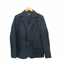 アーペーセー A.P.C. テーラードジャケット ブレザー コットン シンプル 38 ネイビー 紺 /KT23のサムネイル