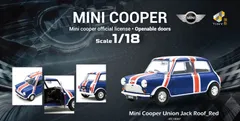 Tiny 微影 Toyeast ミニクーパー 1/18 Mini Cooper Union Jack 英国 ATC18067 UK ミニカー 香港 からのサムネイル