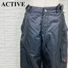 ACTIVE アクティブ スノーパンツ 黒 LL 0227Kのサムネイル