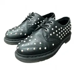 ドクターマーチン DR.MARTENS 3ホール レザーシューズ ブーツ 1461STUD 黒 ブラック UK6 25cm GW07W 