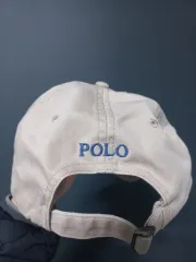 正規品 ポロ ラルフローレン スカル チノ ベースボールキャップ (ベージュ)