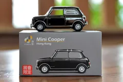 Tiny 微影 Toyeast ミニクーパー Mini Cooper Union Jack Roof (chrome black) クロームブラック ATC65867 ダイキャスト 1:50 ミニカー 香港 からのサムネイル