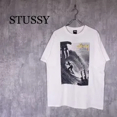 『STUSSY』ステューシー (L) プリントTシャツ