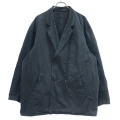 COMOLI 15SS コットン テーラードジャケット 2 チャコールグレー