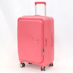 中古 [5-8泊向けサイズ]AMERICAN TOURISTER CURIO スピナー68 エキスパンダブル 75L/拡張時91L ハードスーツケース　americantourister-curio68-crl コーラル 【可(C)】のサムネイル