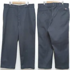 90s W36 L28 ディッキーズ ワークパンツ 874 チャコール USA製