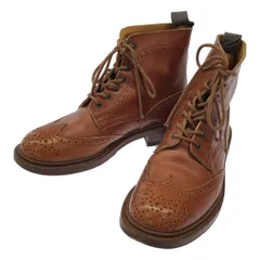 TRICKER’S トリッカーズ レースアップカントリーレザーブーツ L5411 ブラウン 4 1/2のサムネイル