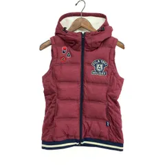 FILA フィラ ダウンベスト サイズ:M ゴルフウェア ワッペンロゴ    ボルドー レディース / 240002232899のサムネイル