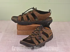 MN164 メンズ Keen サンダル 茶 28.5cmのサムネイル