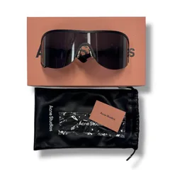 参考上代79,200円 Acne Studios Metal-frame sunglasses メタルフレームサングラス 眼鏡 アクネストゥディオズ C30059 ブラック O/S 1562A2のサムネイル