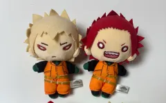 爆豪 勝己 切島 仁兎なずなにとたん まとめ セットのみ 僕のヒーローアカデミア ヒロアカ ぬいぐるみ ヒロフェス