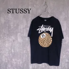 『STUSSY』ステューシー (L) レオパード 8ボールTシャツ