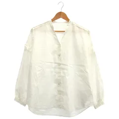 IENA (イエナ) フリルスリーブシャツ ホワイト FREE