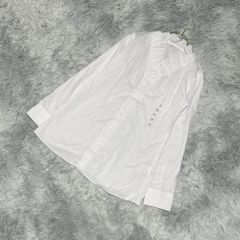 マーガレットハウエル》 (3) 七分袖シャツ コットン シンプル 
