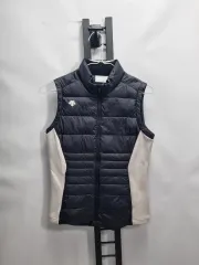 デサント ゴルフ 軽量 ダウン ベスト ブラック 90