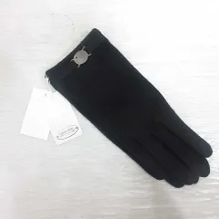 アンテプリマ ANTEPRIMA 手袋 ウール ナイロン カシミヤ スマホ対応 21-22cm 黒 ブラック タグ付きのサムネイル