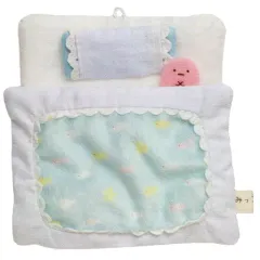【中古】ぬいぐるみ ふとん(ブルー/添い寝ピンクたぴおか) てのりぬいぐるみ 「すみっコぐらし」