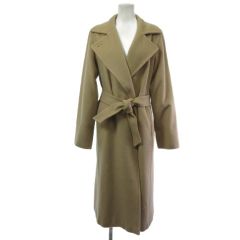 MaxMara マックスマーラ 白タグ シルク トレンチ - メルカリ