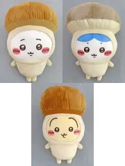 【中古】ぬいぐるみ 全3種セット きのこ着ぐるみBIGぬいぐるみ 「ちいかわ なんか小さくてかわいいやつ」