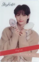 【中古】コレクションカード(男性) Stray Kids/Felix(フィリックス)/「ファミリーマート×Stray Kids」 Stray Kidsクランチチョコレート封入クリアカード