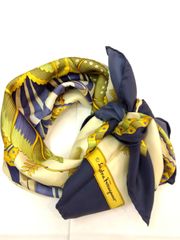 中古】Harrods ハロッズ カーディガン ツイードニット ノーカラ―ニット