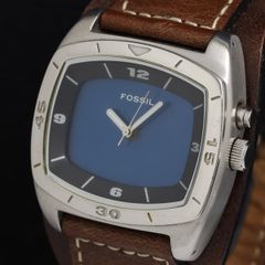 FOSSIL JR-1026 青色文字盤 時計 fossil jr-1026 ウォーターウォッチ - メルカリ
